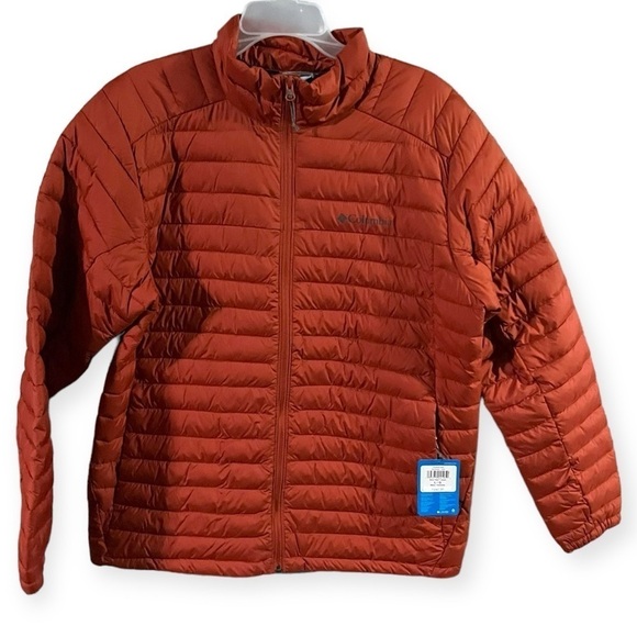 NEW Columbia Men's Silver Falls Jacket, Warp Red, Large $160 - Picture 8 of 11
